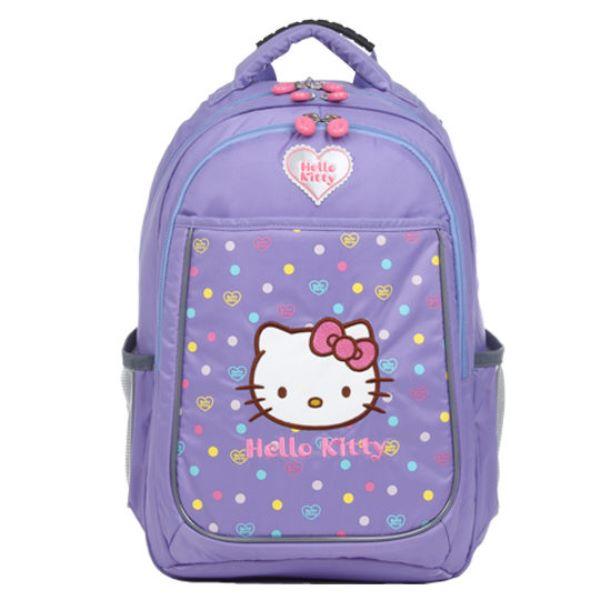 【impact怡宝】hello kitty 联名成长型护脊书包-紫 i