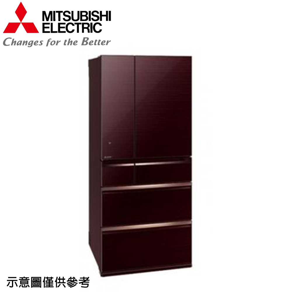 【mitsubishi 三菱】705公升日本原装变频六门冰箱mr-wx71y-br