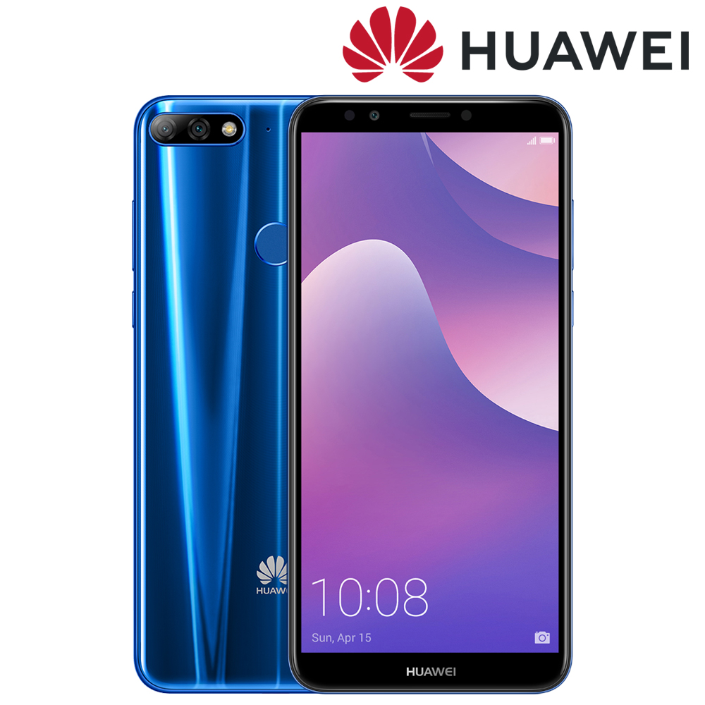 Huawei Y7 Prime(2018) 5.99吋 3G/32G 智慧型手機-藍色 加贈Bialetti 經典摩卡壺(MOKA)2杯份