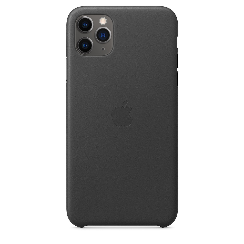 
    APPLE 皮革保護殼 iPhone11 Pro Max 6.5 黑