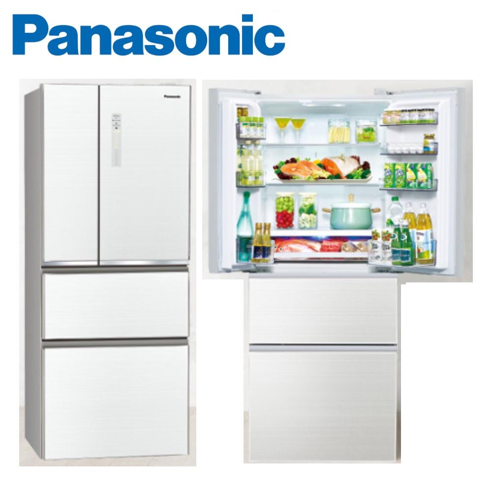 
    冰箱/PANASONIC NR-D500NHGS-W 500公升四門變頻smart玻璃電冰箱 翡翠白