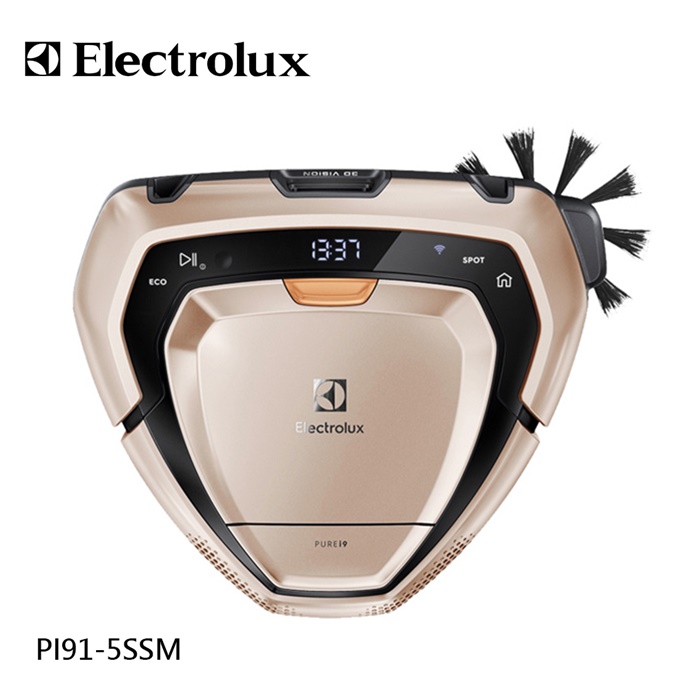 
    【贈大師果汁機】Electrolux伊萊克斯 PURE i9 香檳金 型動掃地吸塵機器人 (超值組合) 掃地機器人