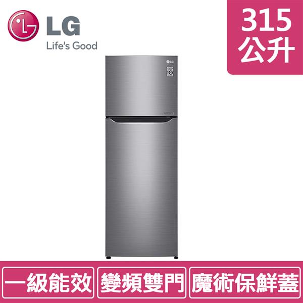LG GN-L397SV (315公升) 精緻銀 Smart 變頻冰箱