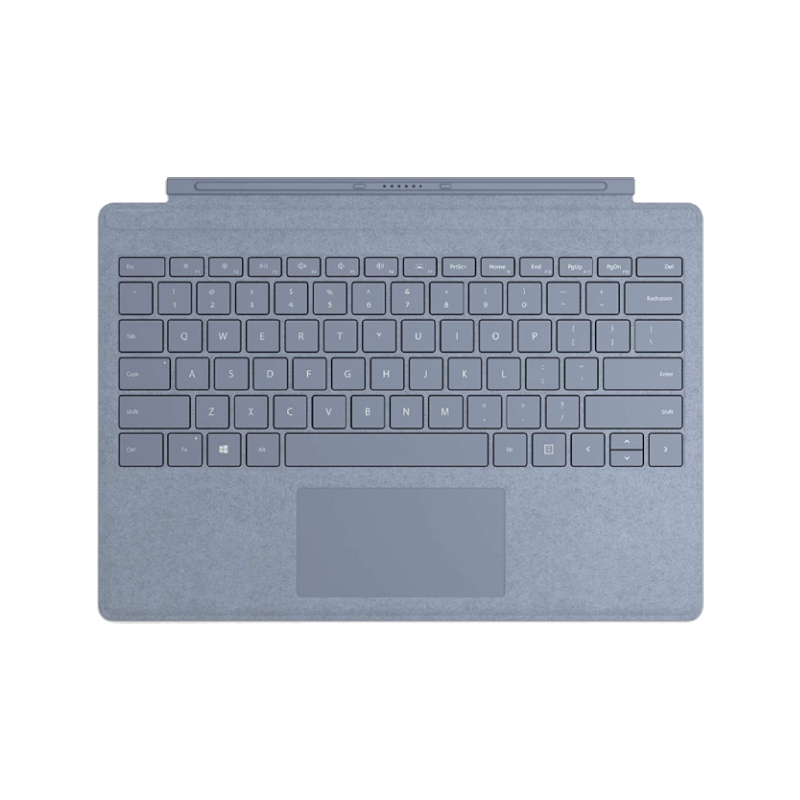 
    Microsoft Surface Pro 實體鍵盤 冰雪藍