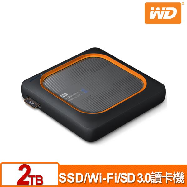 WD My Passport Wireless SSD 2TB 外接式Wi-Fi固態硬碟