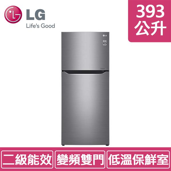 LG GN-BL418SV (393公升) 直驅變頻上下門冰箱