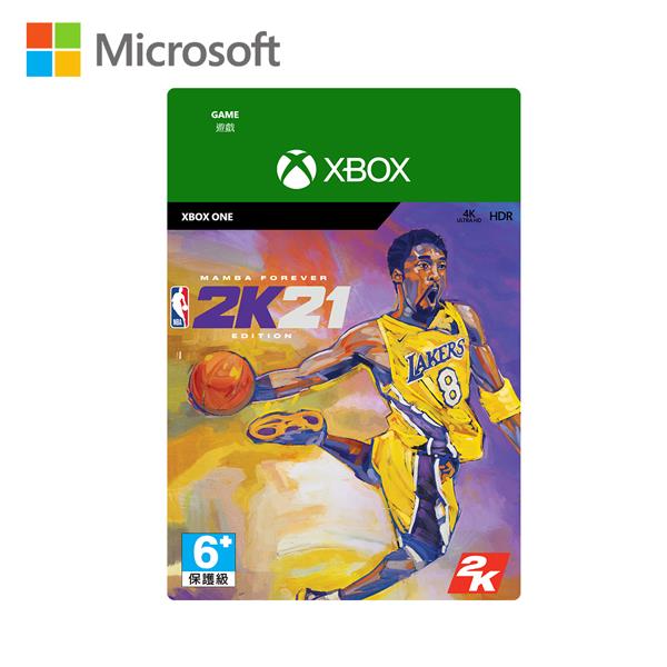 微軟Microsoft 《NBA 2K21》永懷曼巴版 - 中文版(下載版)