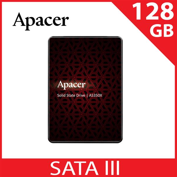 Apacer 宇瞻 AS350X SATA3 2.5吋 128GB SSD 固態硬碟