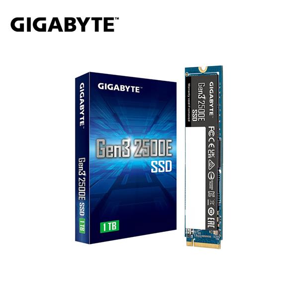 技嘉GIGABYTE Gen3 2500E SSD 1TB 固態硬碟