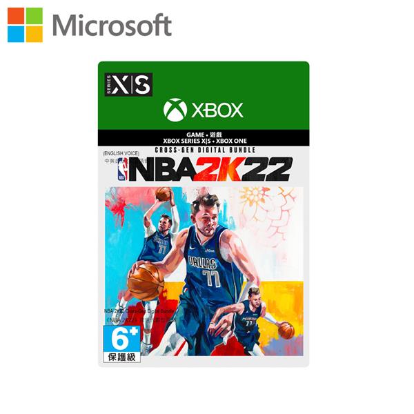 微軟Microsoft《NBA 2K22 跨世代同捆》- 中文版 (下載版)