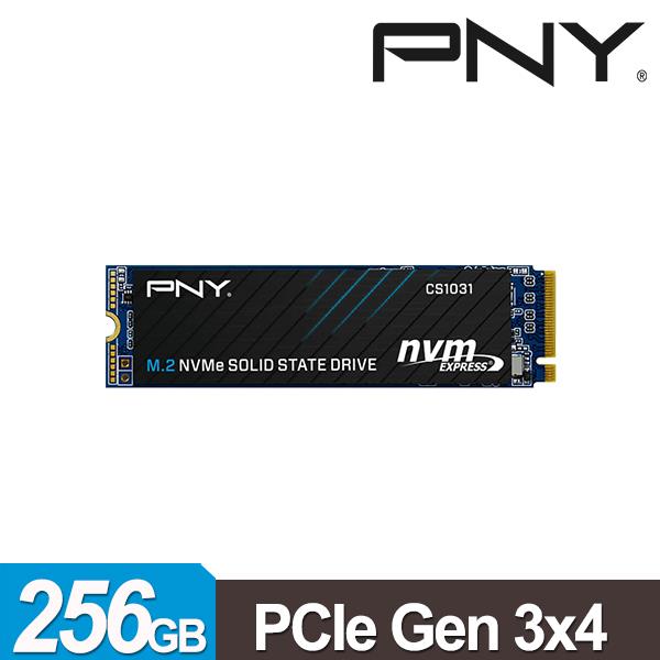 PNY CS1031 256GB M.2 2280 PCIe SSD
