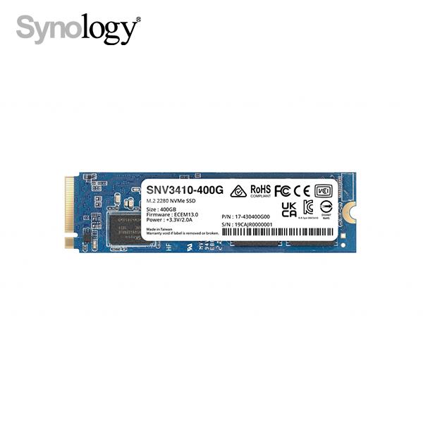Synology SNV3410 400G M.2 2280 NVMe PCIe SSD固態硬碟