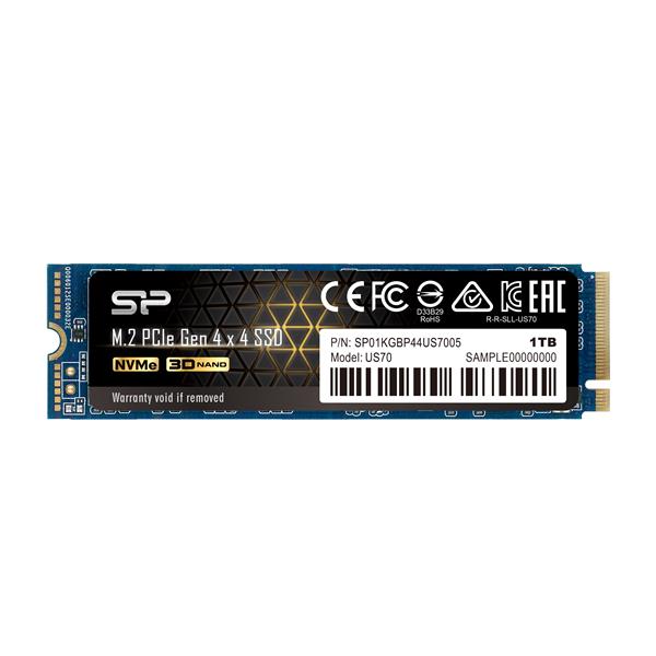 SP廣穎 US70 M.2 2280 NVMe PCIe Gen 4x4 1TB SSD 固態硬碟