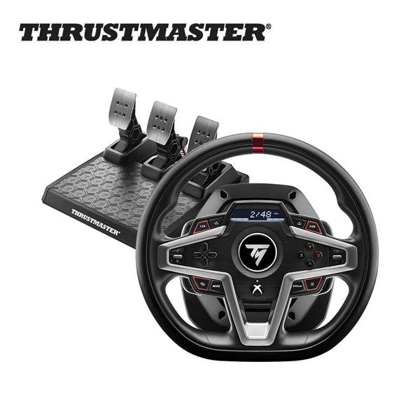 THRUSTMASTER 圖馬思特  T248X 賽車方向盤+踏板