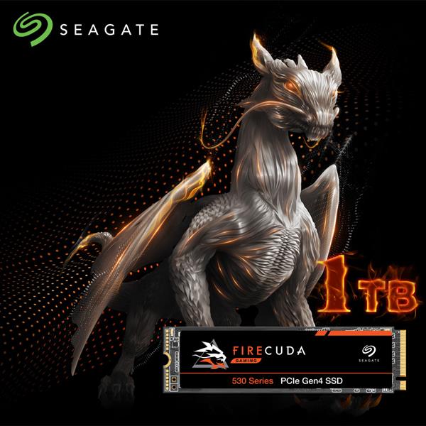 希捷 SEAGATE FireCuda 530 1TB SSD (ZP1000GM3A013) G4×4 PCIe