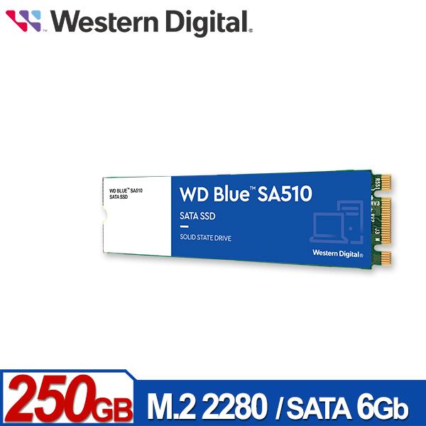 WD 藍標 SA510 250GB M.2 2280 SATA SSD