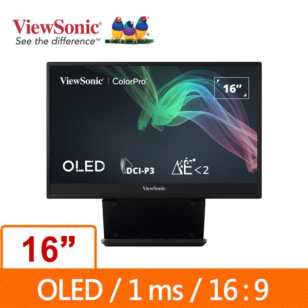 優派ViewSonic VA16-OLED 15.6吋OLED液晶顯示器