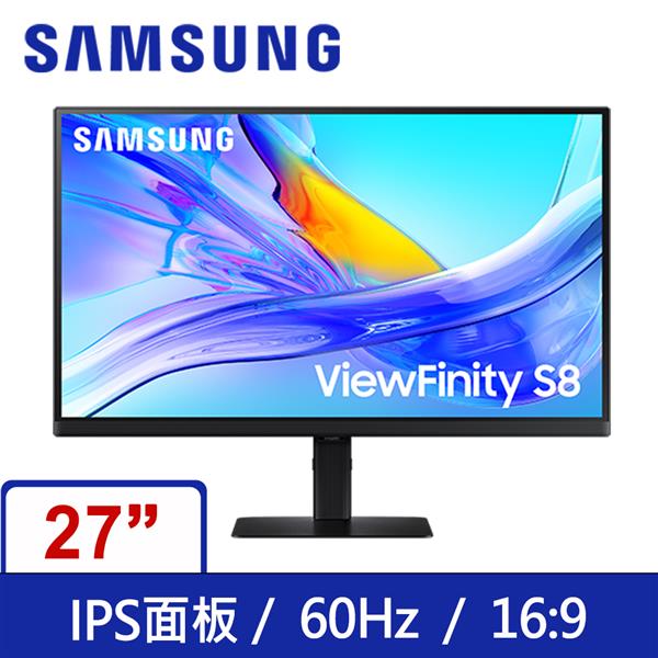 三星SAMSUNG 27型 S27D806UAC 4K高解析度平面顯示器