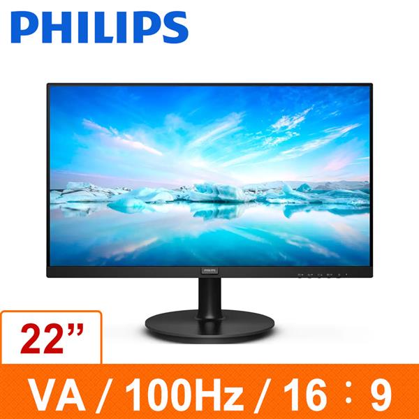 PHILIPS 22型 221V8LB 液晶顯示器