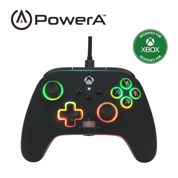 PowerA XBOX官方授權 增強款有線遊戲手把【發光】