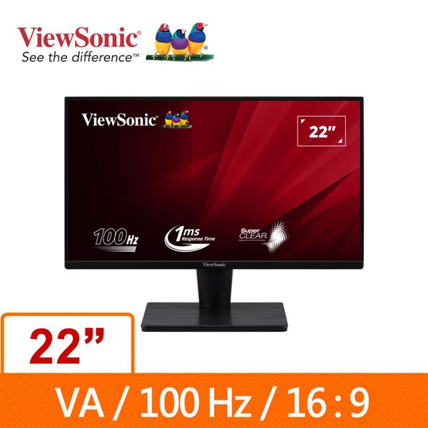 優派ViewSonic VA2215-MH 21.5吋VA液晶顯示器(環標)