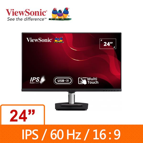 優派ViewSonic TD2455 23.8吋IPS觸控液晶顯示器