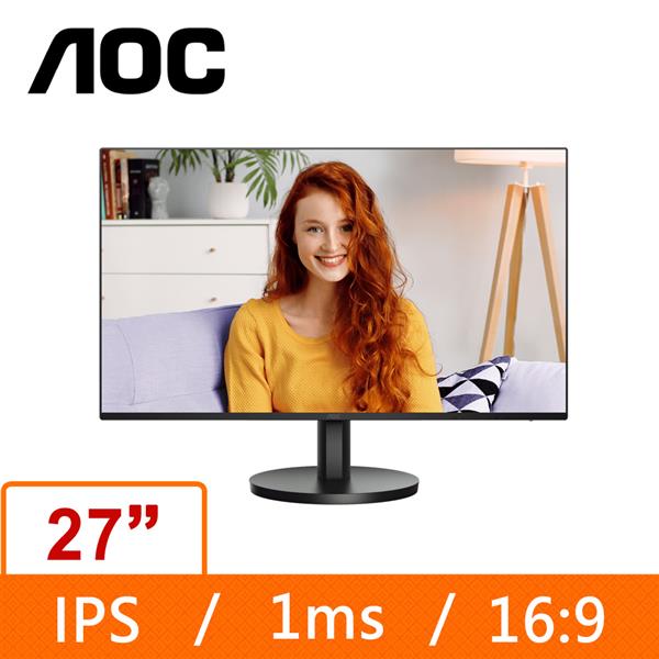 AOC 27型 27B3CA2 IPS液晶顯示器