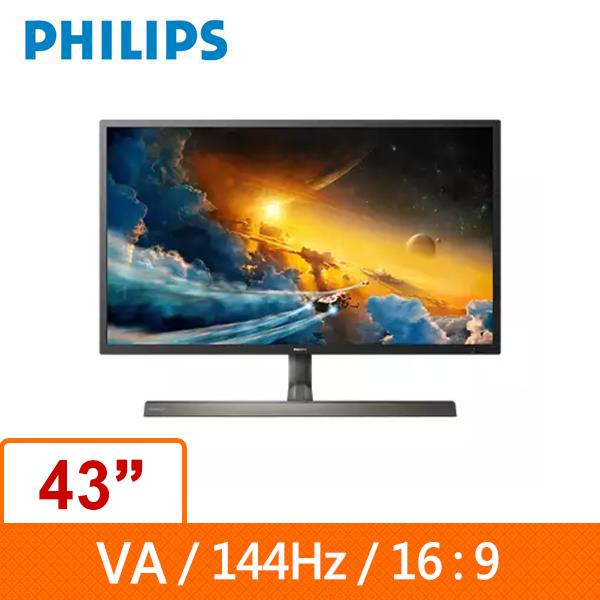 PHILIPS 43型 439M1RV 4K電競液晶顯示器