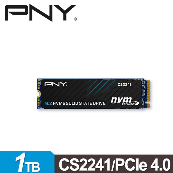 PNY CS2241 1TB M.2 2280 PCIe 4.0 SSD