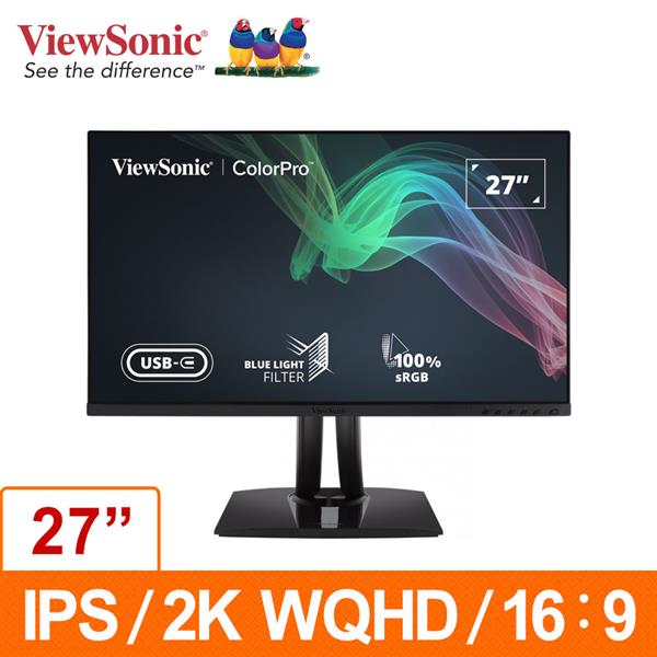 優派ViewSonic VP2756-2K  27吋IPS 2K液晶顯示器