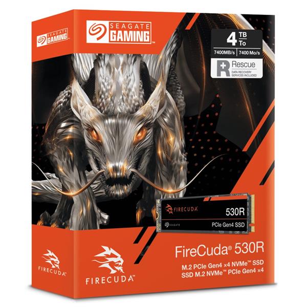 希捷 SEAGATE FireCuda 530R 4TB SSD (ZP4000GM3A063) G4×4 PCIe