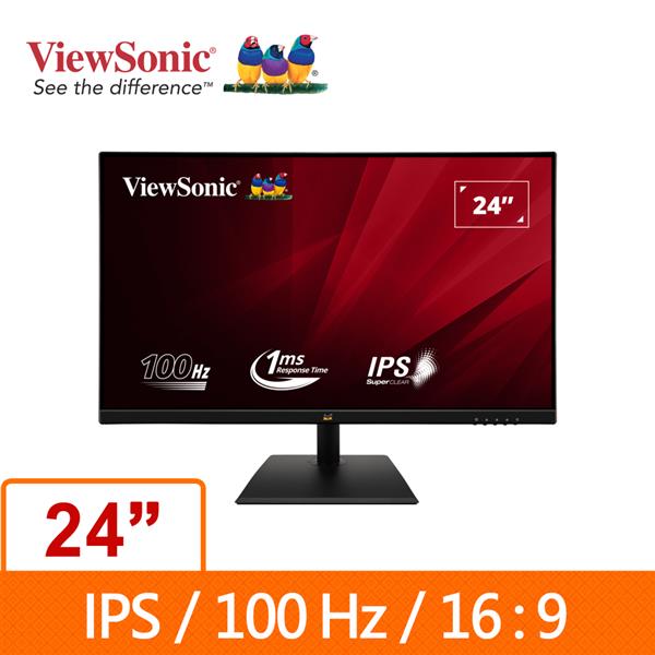 優派ViewSonic VA2436-MH 23.8吋IPS液晶顯示器