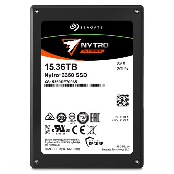 希捷光速號 Seagate Nytro 3350 SAS 960 GB 企業級SSD (XS960SE70045)