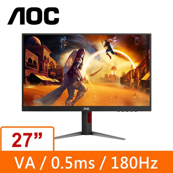 AOC 27型 Q27G4N 2K液晶電競顯示器