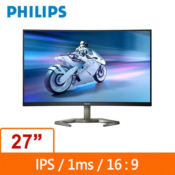 PHILIPS 27型 27M1N5500Z4 Quad HD電競液晶顯示器