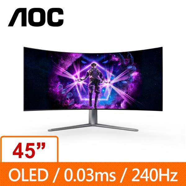 AOC 45型 AG456UCZD OLED專業電競顯示器