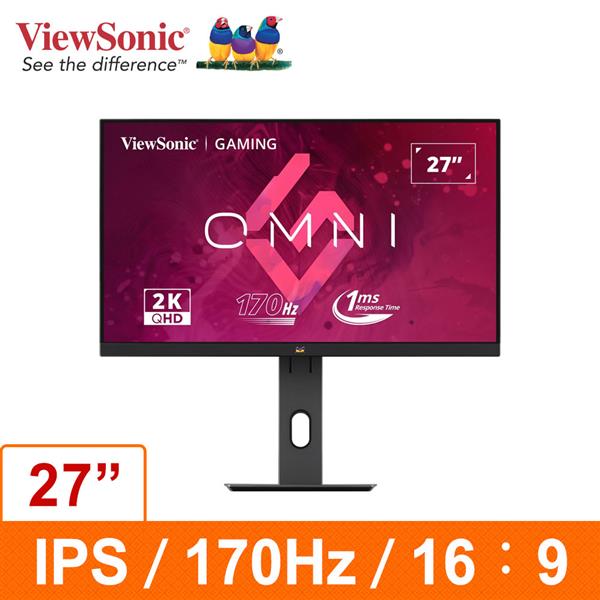 優派ViewSonic VX2758A-2K-PRO-2 27吋 2K電競液晶顯示器