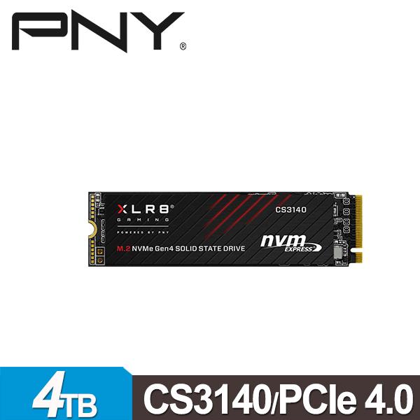 PNY XLR8 CS3140 4TB M.2 PCIe 4.0 SSD