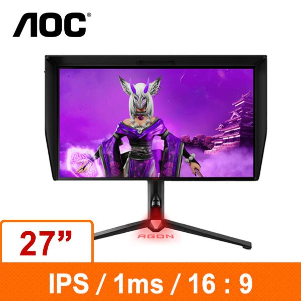 AOC 27型 AG274UXP 4K Nano IPS液晶電競顯示器