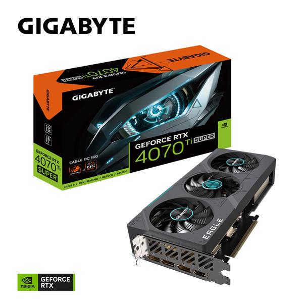 技嘉GIGABYTE GV-N407TSEAGLE OC-16GD 顯示卡 RTX4070 Ti SUPER