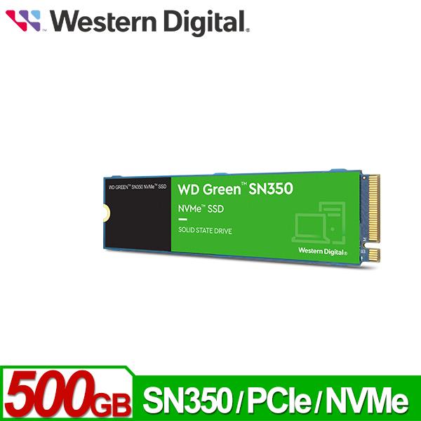 WD 綠標 SN350 500GB M.2 PCIe NVMe SSD