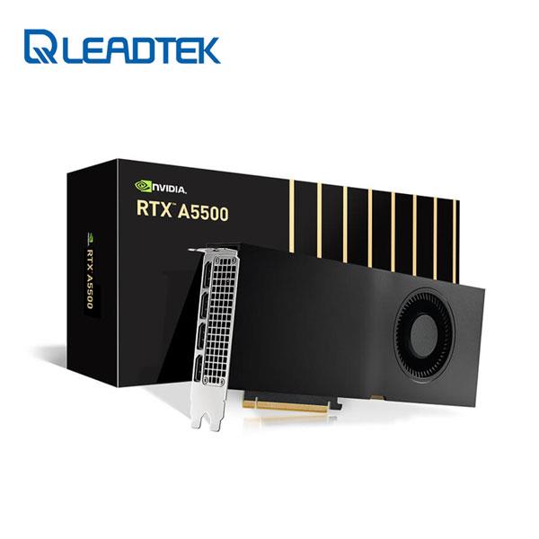 麗臺 NVIDIA RTX A5500 24GB GDDR6 384bit 工作站繪圖卡