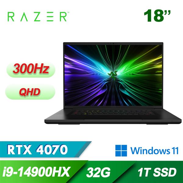 雷蛇Razer Blade 18 RZ09-0509STK3-R3T1 18吋 INTEL 14代 電競筆電