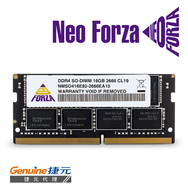 Neo Forza 凌航 NB-DDR4 2666/16G 筆記型RAM