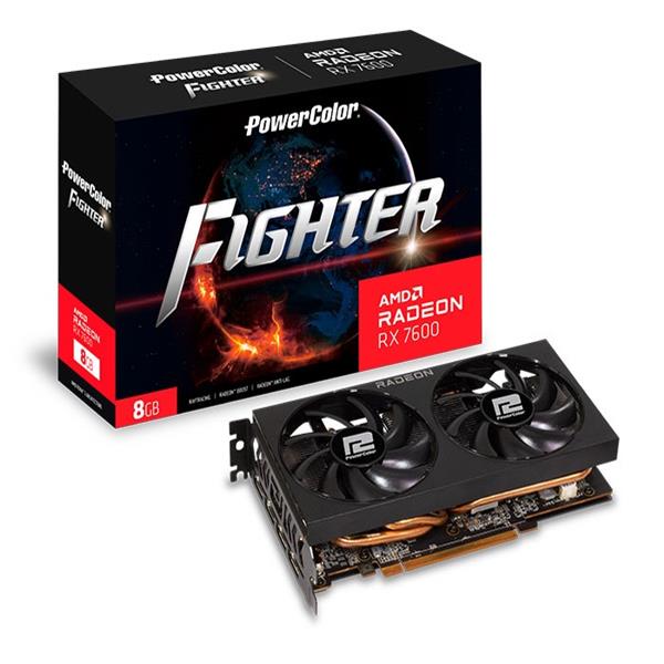 撼訊 RX 7600 Fighter 8G GDDR6 128bit AMD顯示卡