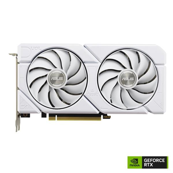 華碩ASUS DUAL-RTX4060-O8G-EVO-WHITE 顯示卡 白色