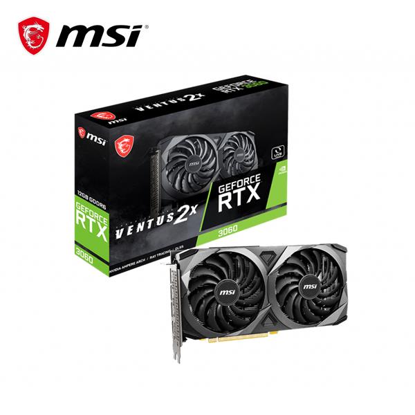 微星MSI RTX 3060 12G VENTUS 2X OC 顯示卡