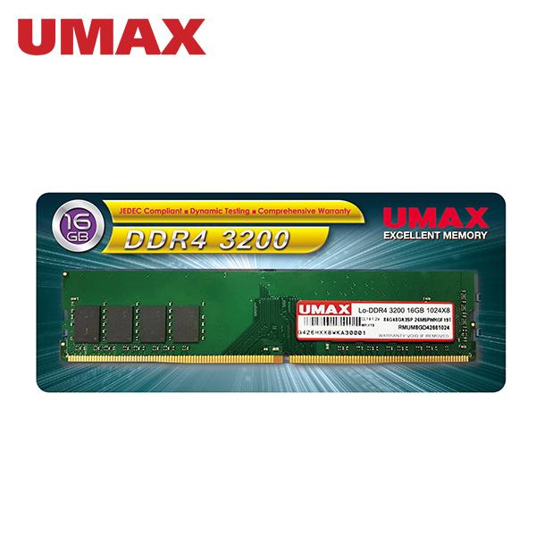 UMAX DDR4 3200/16G RAM(1024*8)