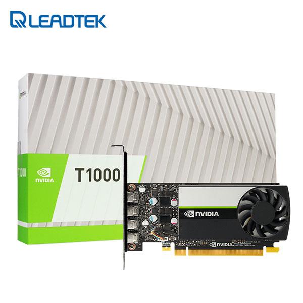 麗臺 NVIDIA T1000 8GB GDDR6 128bit 工作站繪圖卡