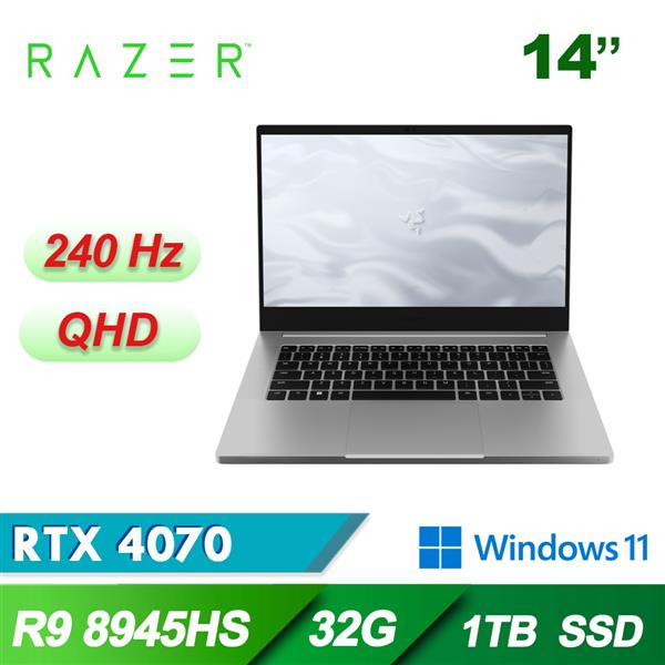 雷蛇Razer Blade 14 RZ09-05081TM3-R3T1 14吋AMD R9 8代(銀)電競筆電